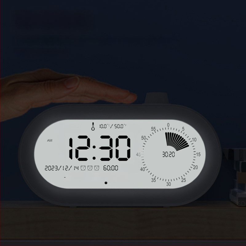 Vizualni mjerač vremena za učenje djece i ured – LED zaslon, alarm, kalendar i termometar