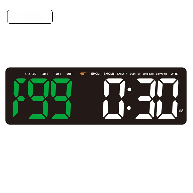 LED sportski timer s velikim zaslonom od 16 inča za trening u teretani, višenamjenski tajmer