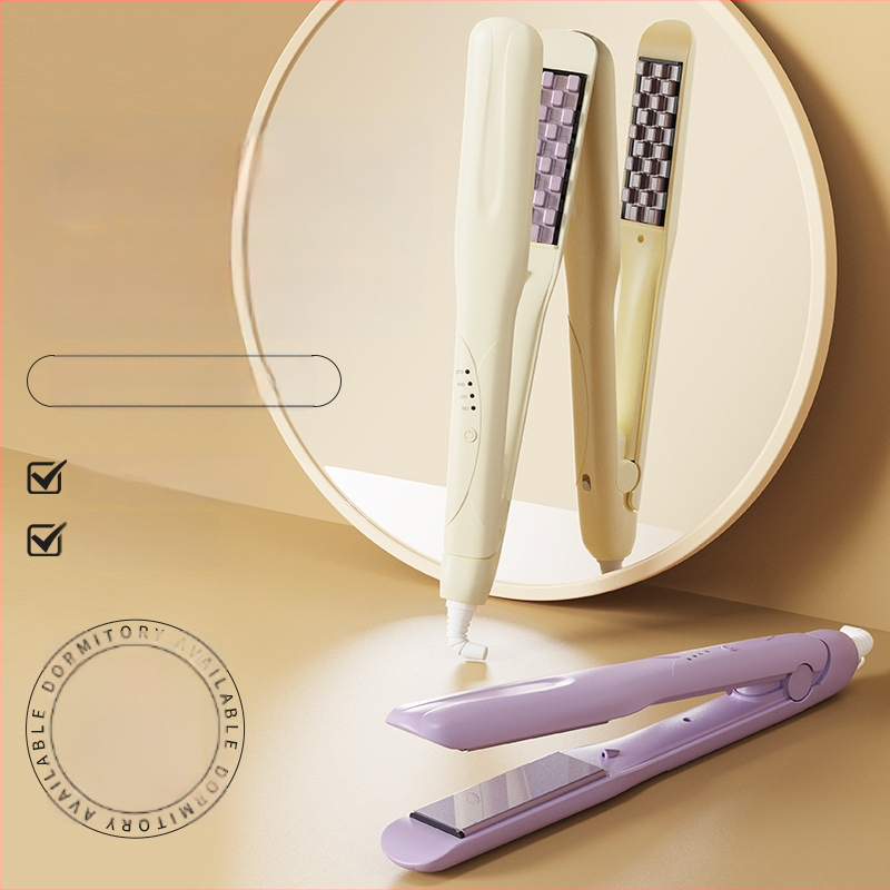 2-σε-1 εργαλείο για μπούκλες και ισιώματα μαλλιών, επίχρισμα τιτάνιο-τουρμαλίνης, διάμετρος κύλινδρου ≤15 mm, 4 ρυθμίσεις θερμοκρασίας, ενσύρματο 220 V, 42 W