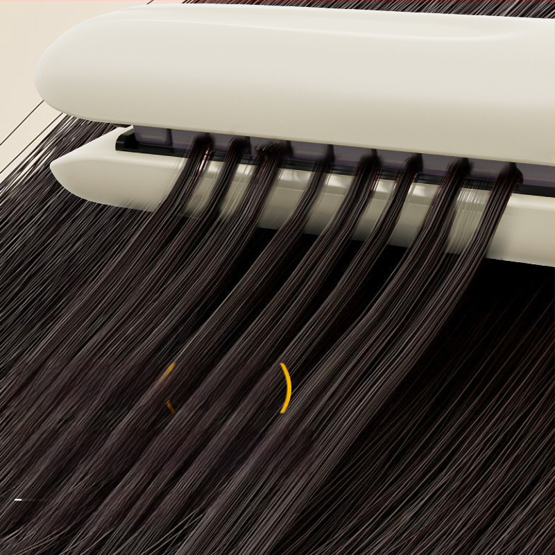 2-σε-1 εργαλείο για μπούκλες και ισιώματα μαλλιών, επίχρισμα τιτάνιο-τουρμαλίνης, διάμετρος κύλινδρου ≤15 mm, 4 ρυθμίσεις θερμοκρασίας, ενσύρματο 220 V, 42 W