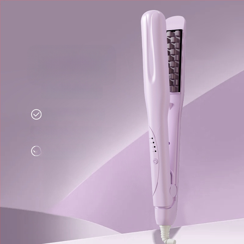 2-σε-1 εργαλείο για μπούκλες και ισιώματα μαλλιών, επίχρισμα τιτάνιο-τουρμαλίνης, διάμετρος κύλινδρου ≤15 mm, 4 ρυθμίσεις θερμοκρασίας, ενσύρματο 220 V, 42 W