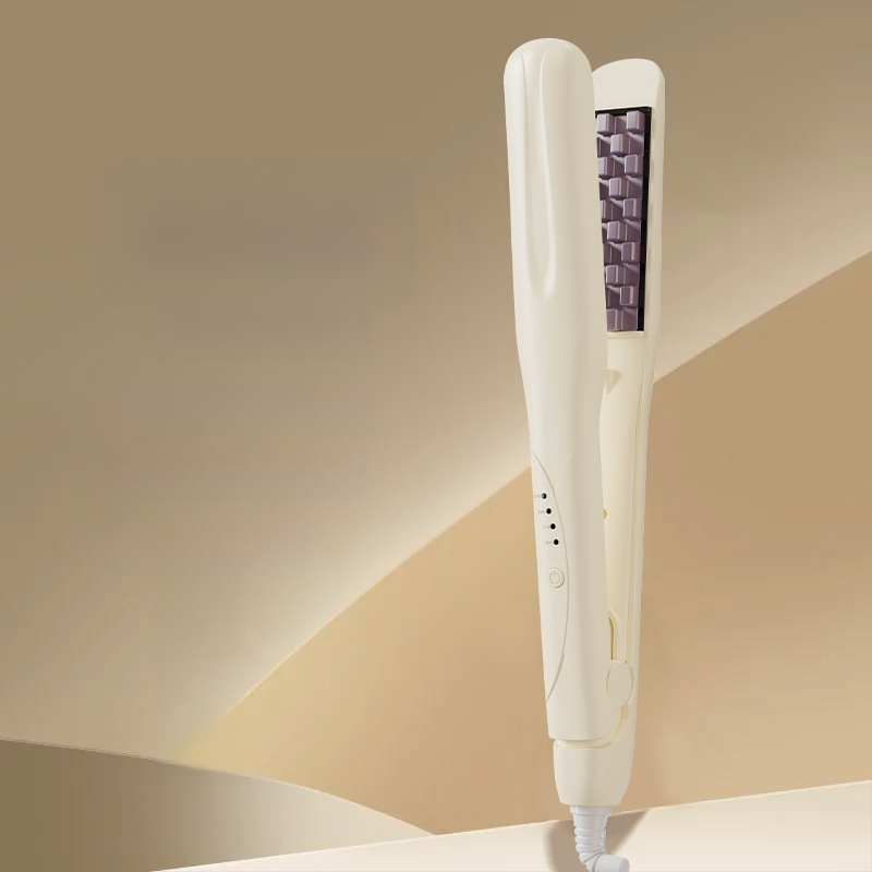 2-σε-1 εργαλείο για μπούκλες και ισιώματα μαλλιών, επίχρισμα τιτάνιο-τουρμαλίνης, διάμετρος κύλινδρου ≤15 mm, 4 ρυθμίσεις θερμοκρασίας, ενσύρματο 220 V, 42 W