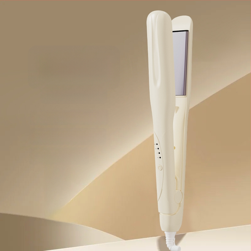 2-σε-1 εργαλείο για μπούκλες και ισιώματα μαλλιών, επίχρισμα τιτάνιο-τουρμαλίνης, διάμετρος κύλινδρου ≤15 mm, 4 ρυθμίσεις θερμοκρασίας, ενσύρματο 220 V, 42 W