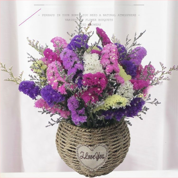 Rataninis pintas krepšys augalams — rankų darbas, dekoratyvus vazonų krepšys