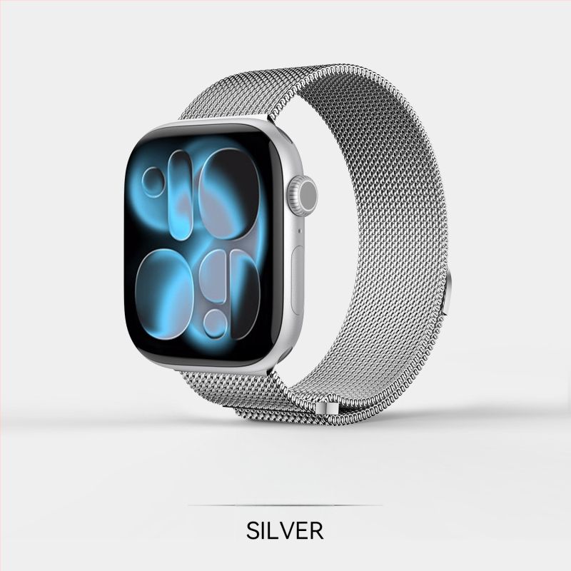Magnetski Milanese kaiš od nehrđajućeg čelika za Apple Watch Series 7–10 Ultra
