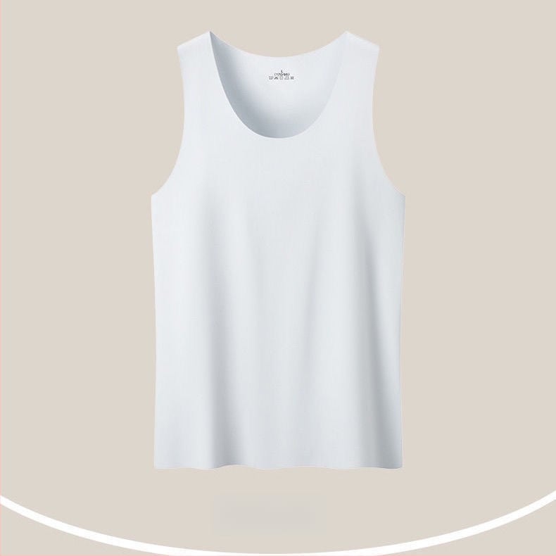 Meeste modal Y-liiniga bezvarruk vest, ümmarguse kaelusega, 90–95% modal kangas, keskmise paksusega, hingav igapäevane stiil