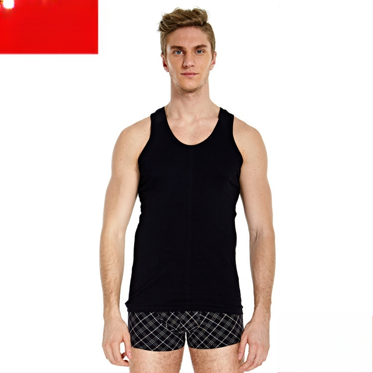 I-kujuline puuvillane vest, 100% puuvill, bränd Hodo/Red Beans, kõikide aastate kandmiseks