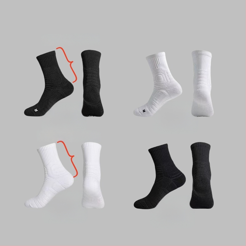Αθλητικές κάλτσες μπάσκετ Fanmengman Πολυεστέρας Αντιολισθητικές Ανθεκτικές στη φθορά Παχύτερες