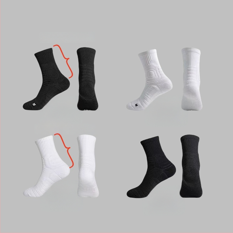 Αθλητικές κάλτσες μπάσκετ Fanmengman Πολυεστέρας Αντιολισθητικές Ανθεκτικές στη φθορά Παχύτερες