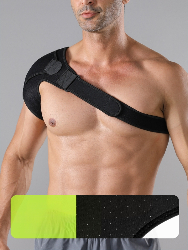 Vállvédő, neopren anyagú, állítható vállszíj egy vállra, felnőtteknek