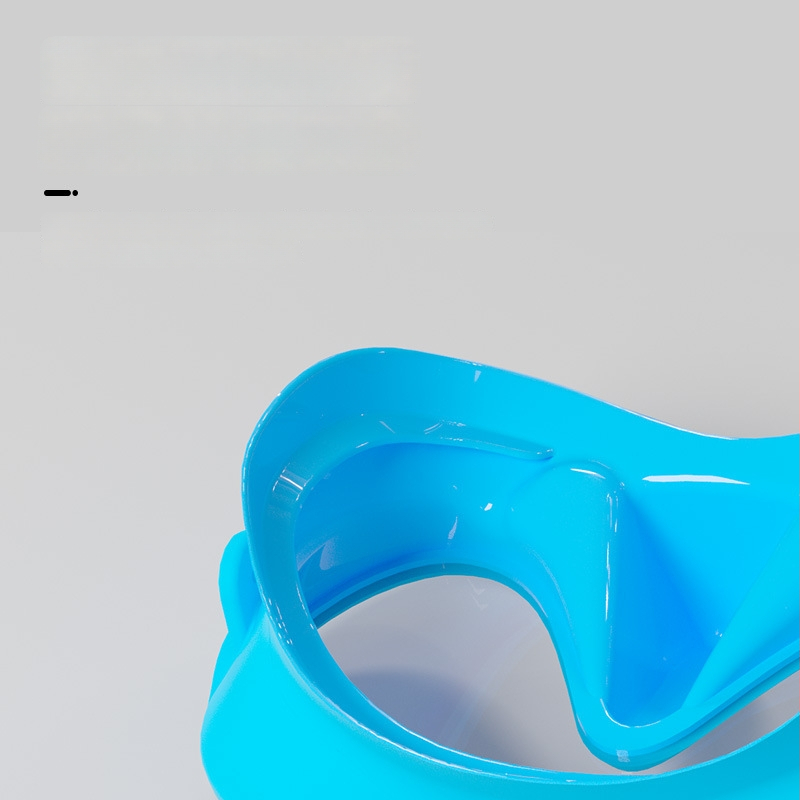 Set de snorkeling din trei piese pentru adulți și copii: mască de scufundare din silicon, snorkel uscat și înotătoare