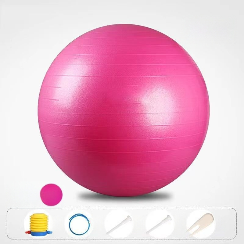 Debela protieksplozivna lopta za jogu i fitness, za mršavljenje; pogodna za trudnoću, porođaj i dječju senzornu integraciju.