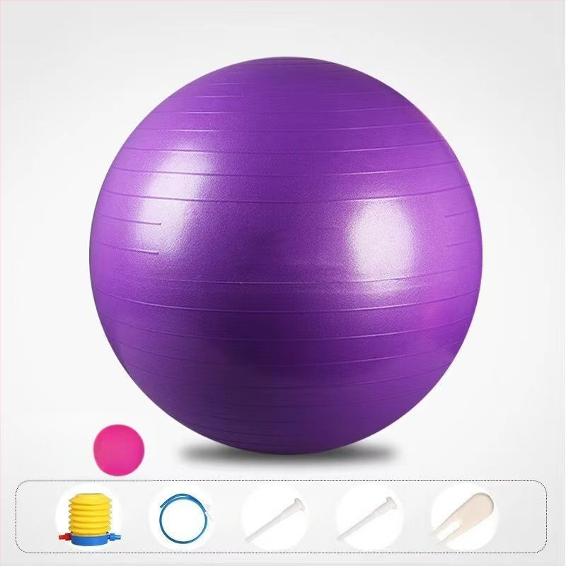 Debela protieksplozivna lopta za jogu i fitness, za mršavljenje; pogodna za trudnoću, porođaj i dječju senzornu integraciju.