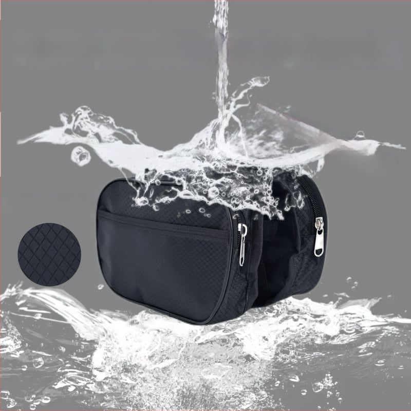 Vízálló és kopásálló kerettáska országúti és MTB kerékpárokhoz, telefontokkal