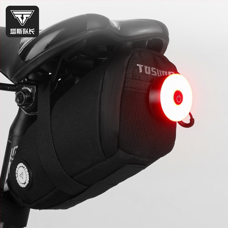 Kerékpár nyeregtáska, nagy kapacitású, EVA+PUB szénszálas anyag, 1,9 L, modell ASSSD5542, béléssel