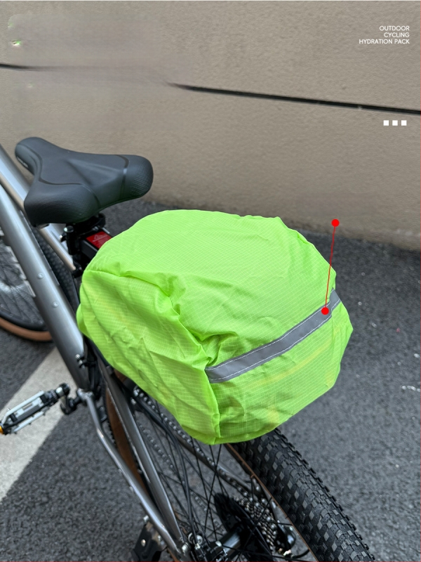 Kerékpár hátsó csomagtartó kemény héjú gyorskioldó táska; Modell 008 Shelf Bag, Anyag: textil, Kapacitás 20 L alatt, Márka nanfeng