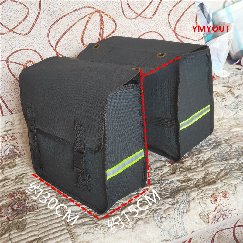 Vászonból készült hegyi kerékpár táska, 20 literes kapacitás, modell A1, vízálló és kopásálló kerékpáros szerszámtáska