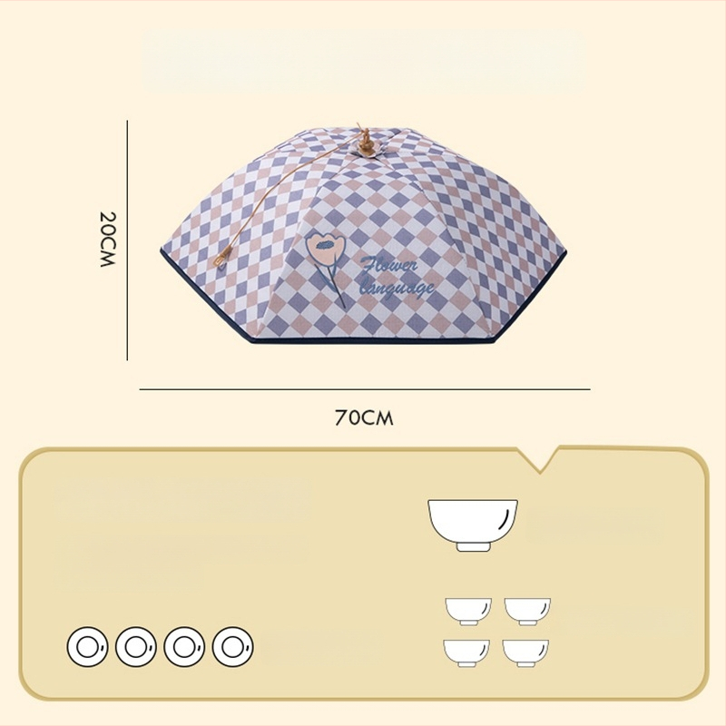 Αναδιπλούμενο κάλυμμα λαχανικών για τραπεζαρία – θερμομονωτικό, ύφασμα Oxford φλανέλα, λειτουργίες: πολλαπλών χρήσεων, μόνωση, προστασία από σκόνη, στυλ Light Luxury, λανσαρισμένο το 2022