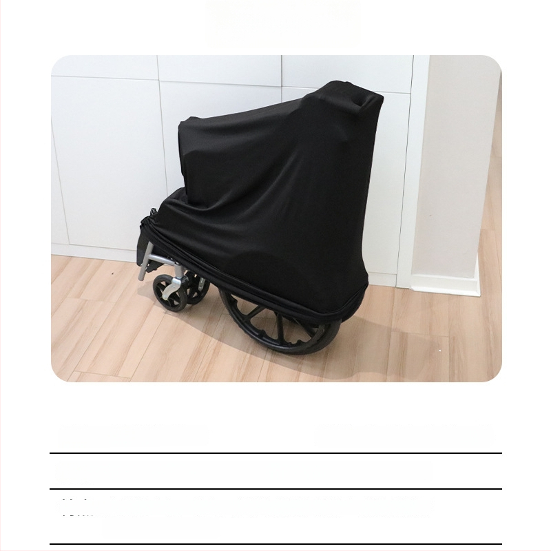 Sulankstomo vežimėlio dulkių uždanga, pieno šilko audinys, paprastas stilius, gyvenamajai patalpai ir komercinėms erdvėms