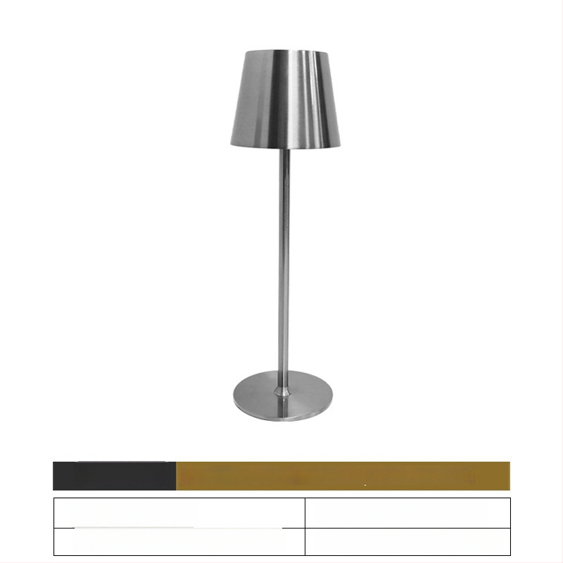 Visoka stolna lampa s dodirnim punjenjem, modernog minimalističkog dizajna, ambijentalno osvjetljenje za šank stol ili noćni ormarić