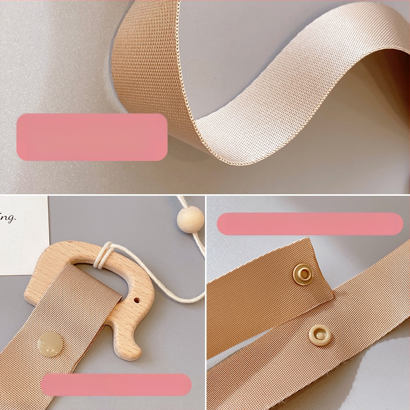 Korea-stiilis laste juukseklipsi hoidik seinarihmaga, käsitöö, Cortex-materjal, mudel A2011