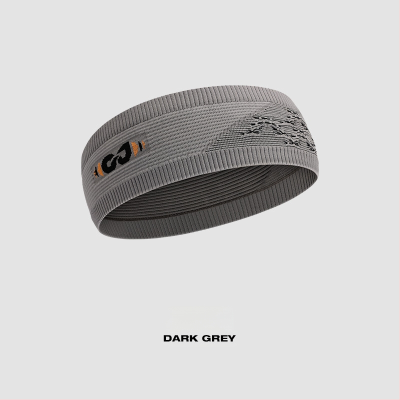 Αθλητικός κεφαλόδεσμος χωρίς ραφές, απορροφά τον ιδρώτα, αναπνεύσιμος, γρήγορο στέγνωμα, Νάιλον/Σπάντεξ/Πολυεστέρας, για τρέξιμο, ποδηλασία και μπάσκετ