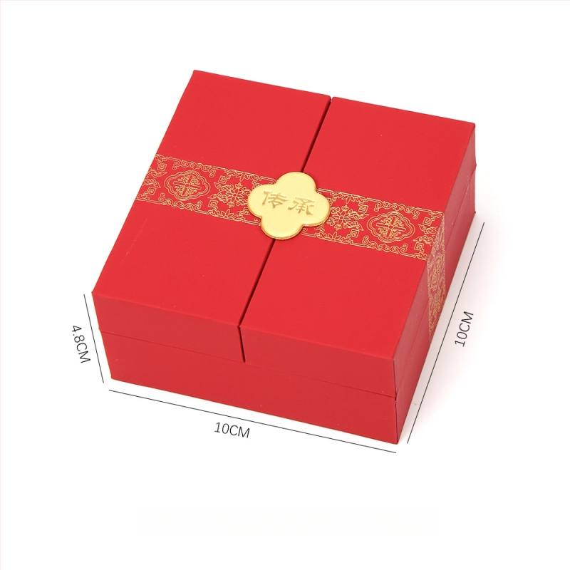 Κουτί κοσμημάτων με διπλό άνοιγμα – κλασικός σχεδιασμός, υλικό σκληρό χαρτί, συσκευασία κοσμημάτων