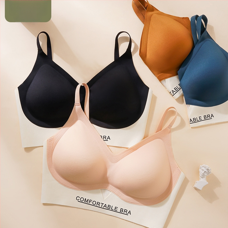 Butoxite Αθλητικό σουτιέν χωρίς ραφές με U‑πλάτη, ασύρματο, με 3/4 κάλυμμα και λεπτές φόρμες, σταθερά διπλά λουριά, διαπνέον και στηρίζει.