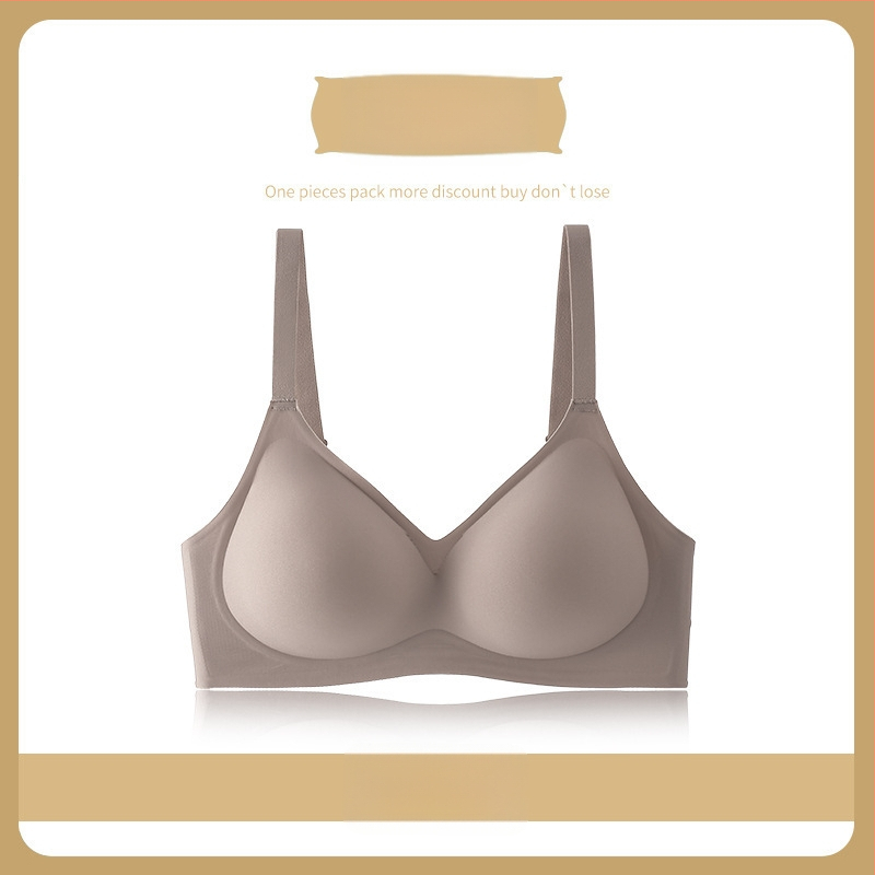 Σουτιέν για μικρό στήθος: Κύπελλο 3/4, μορφοποιημένο κύπελλο με λεπτό επάνω μέρος και παχύτερο κάτω, πίσω τρεις σειρές αγκράφες, σταθερά διπλά λουριά, μαλακή στήριξη, συγκέντρωση και ελαφρύ push-up