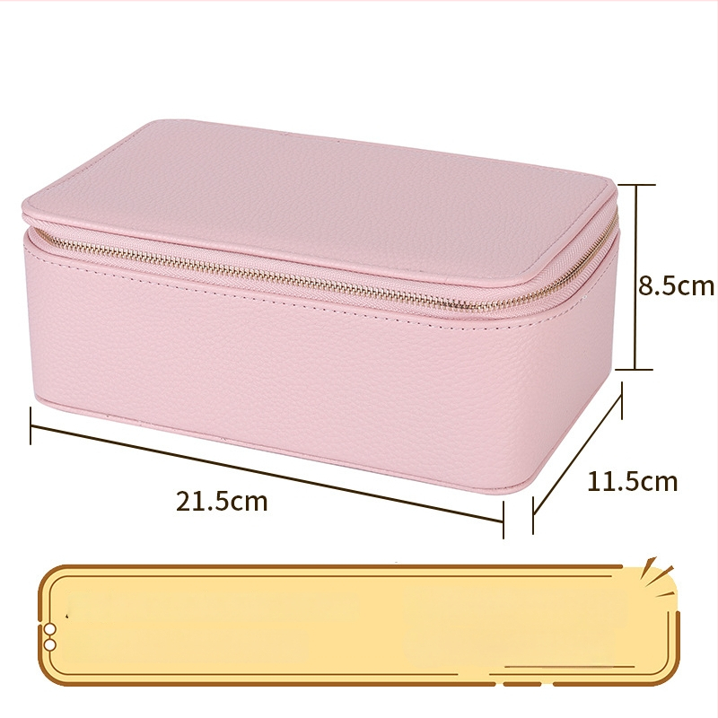 Papuošalų dėžutė SMZ-078, Cortex medžiaga, kasdienio stiliaus, 12 dalių rinkinys