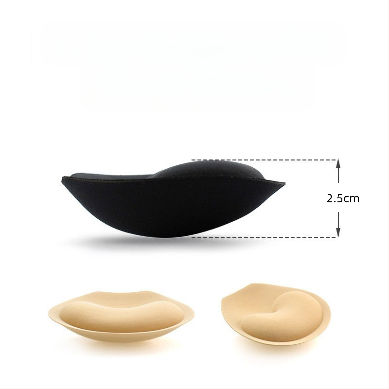 Μπικίνι μαξιλαράκια στήθους, βαμβακερά, παχιά, αναπνέοντα και αόρατα, με λεπτή κορυφή και παχιά βάση