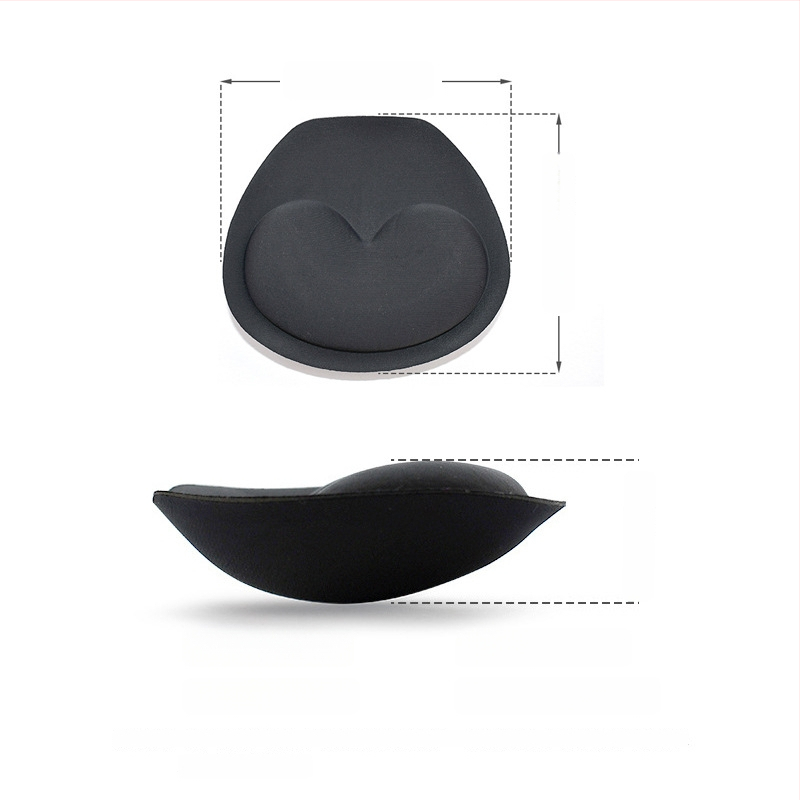 Μπικίνι μαξιλαράκια στήθους, βαμβακερά, παχιά, αναπνέοντα και αόρατα, με λεπτή κορυφή και παχιά βάση