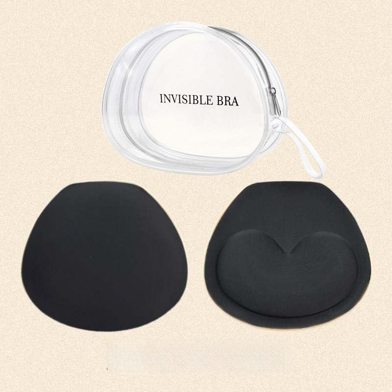 Μπικίνι μαξιλαράκια στήθους, βαμβακερά, παχιά, αναπνέοντα και αόρατα, με λεπτή κορυφή και παχιά βάση