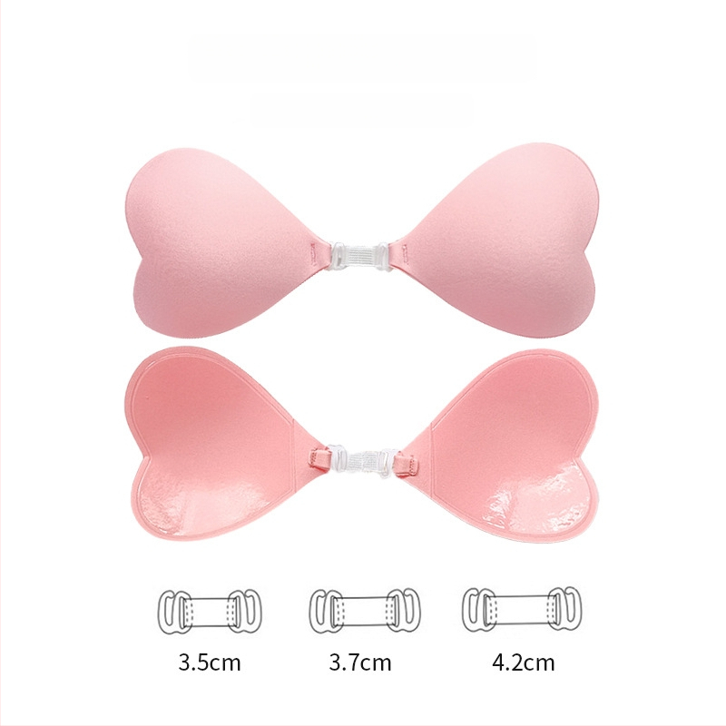 Καρδιάς σχήματος επίθεμα στήθους για μπικίνι – Νάιλον, Συλλογή, Αόρατο, Παχύτερο, Σεξι (Σχήμα θηλής: καρδιά)