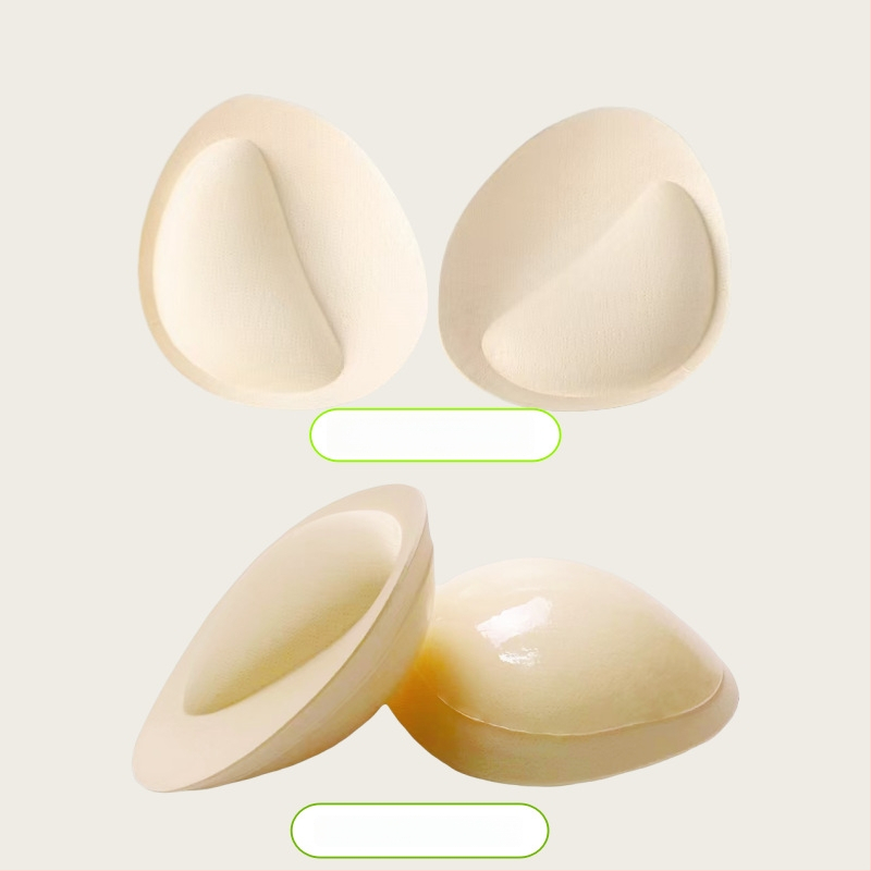 Σιλικόνιες επενδύσεις στήθους σε σχήμα αυγού, παχιές, αυτοκόλλητες, διαπνέουσες, αόρατες