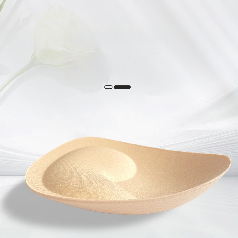 Τρίγωνα διπλής όψης αόρατα μαξιλαράκια στήθους για σουτιέν χωρίς κόλλα, νάιλον, παχύτερα, αυξάνουν το στήθος, μάρκα Foreign stars, κυκλοφόρηση καλοκαίρι του 2025