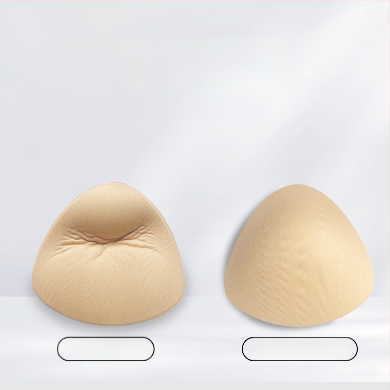 Τρίγωνα διπλής όψης αόρατα μαξιλαράκια στήθους για σουτιέν χωρίς κόλλα, νάιλον, παχύτερα, αυξάνουν το στήθος, μάρκα Foreign stars, κυκλοφόρηση καλοκαίρι του 2025