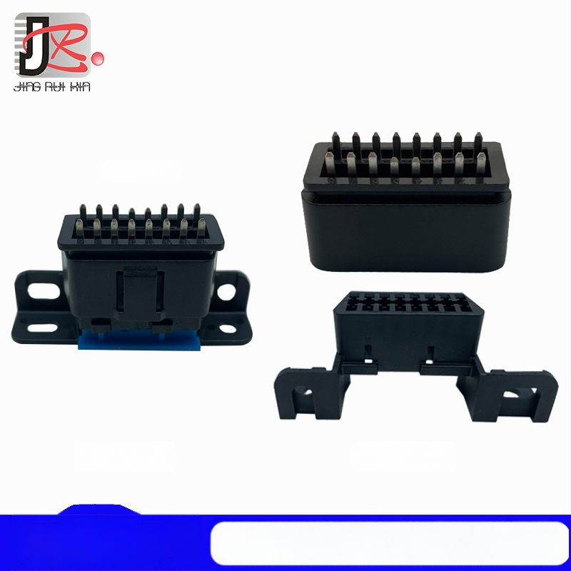 OBD-II θηλυκός προσαρμογέας αυτοκινήτου – Refined Obd-ii, 5V/2A, 16 επαφές, IP6X, άμεση σύνδεση