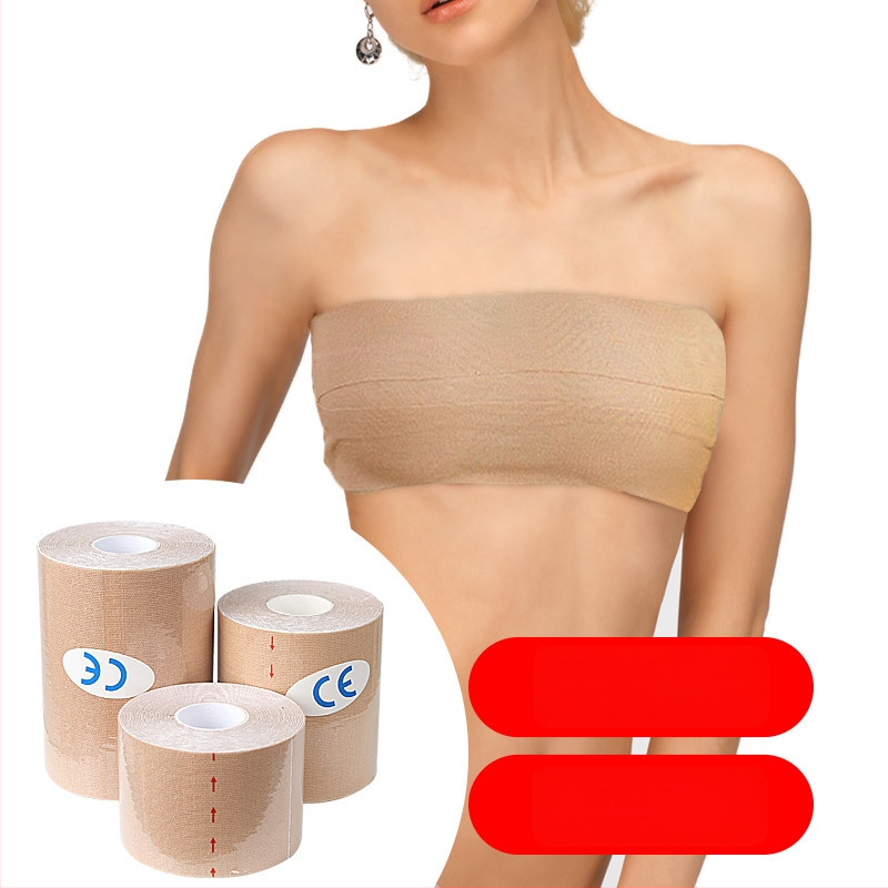 Επιθέματα στήθους - από βαμβάκι, αόρατο, λεπτό, με εκτύπωση, στρογγυλό σχήμα