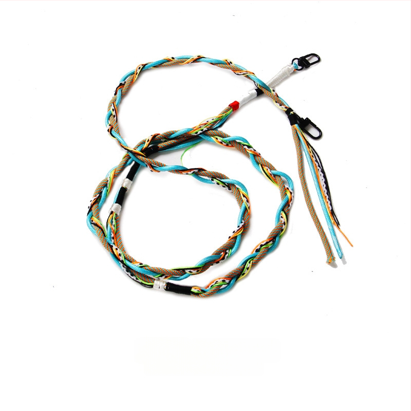 Λουράκι κινητού DIY — χειροποίητο νάιλον σκοινί, πολυλειτουργικός διακοσμητικός ιμάντας για τσάντα, crossbody