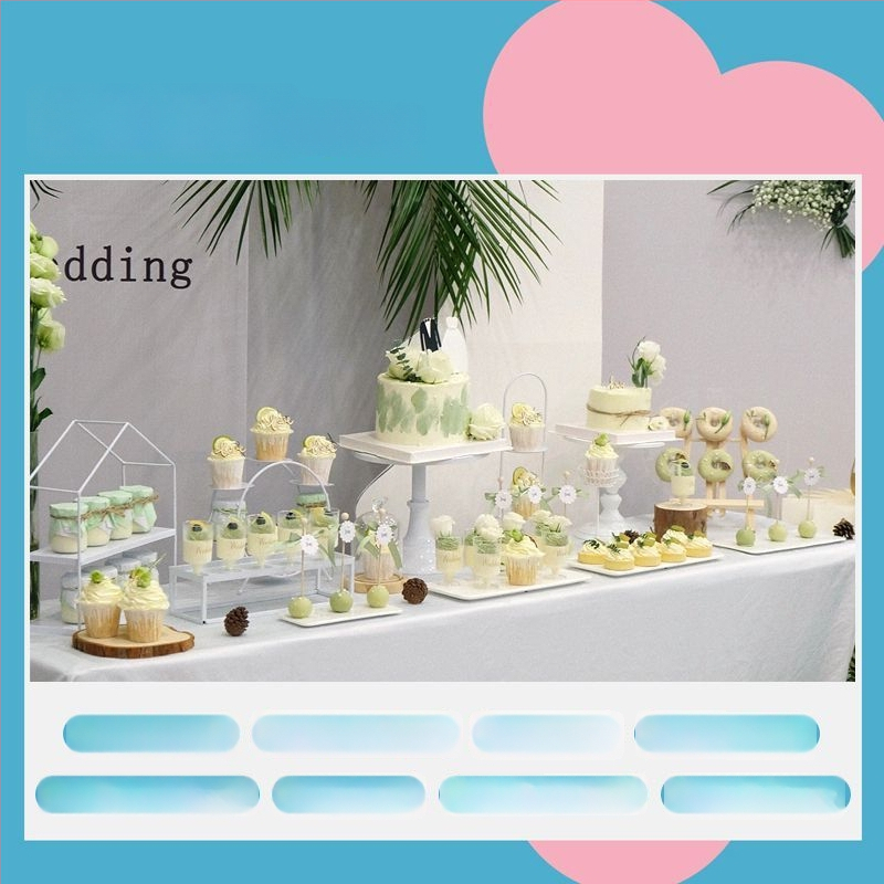 Magustoidu kuvamisalus rauast, pulmadeks, lihtsa stiiliga, esmaklassiline kvaliteet, viljade taldriku kategooria