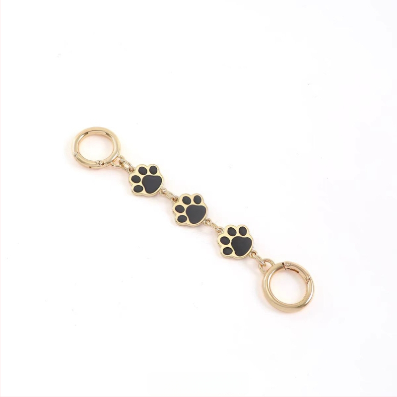 Yuyue Μεταλλικός ιμάντας ώμου για τσάντες, ultra-light, σχέδιο γάτας με πατουσάκι σε καρτούν