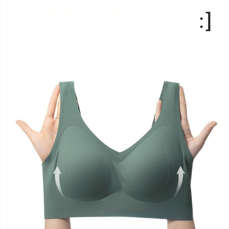 Be paminklų liemenėlė su minkšta atrama didelėms krūtims, želės juosta, ploni formuoti puodeliai, pilnas puodelis, nugarinėje trijų eilių užsegimas