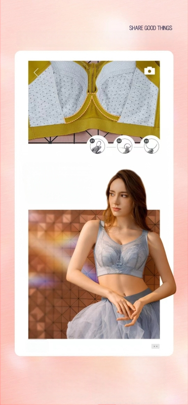 Liemenėlė su ultra plonais formuojamais kaušeliais, nėriniai nailono audinys, fiksuotos dvigubos petnešos, nugaros kabliukų su šešiais eilutėmis