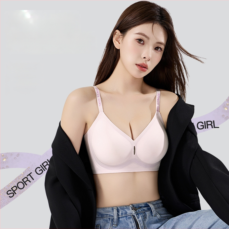 Ljetni ženski grudnjak bez žice, bezšivni, prozračni ice silk, japanskog stila, za sport i jogu