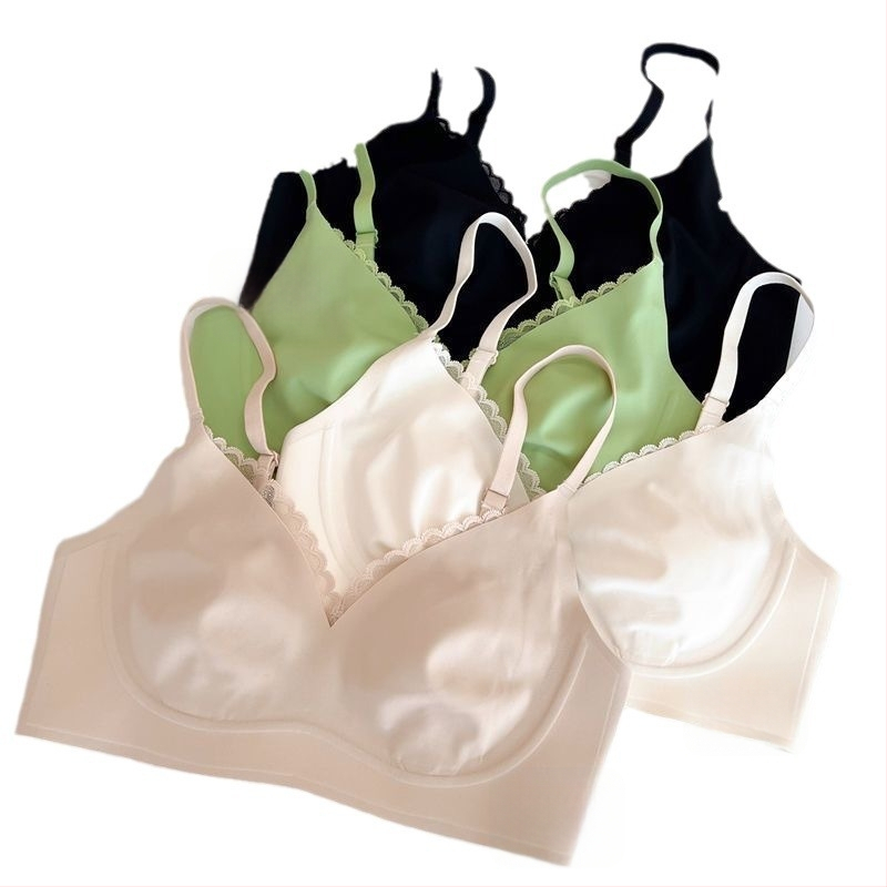 Σουτιέν με υπερ-λεπτές καλούπες από λατέξ, σχέδιο με αυτιά λαγού, σταθερές διπλές τιράντες, πίσω κούμπωμα με τρεις σειρές αγκύλων, ύφασμα νάιλον