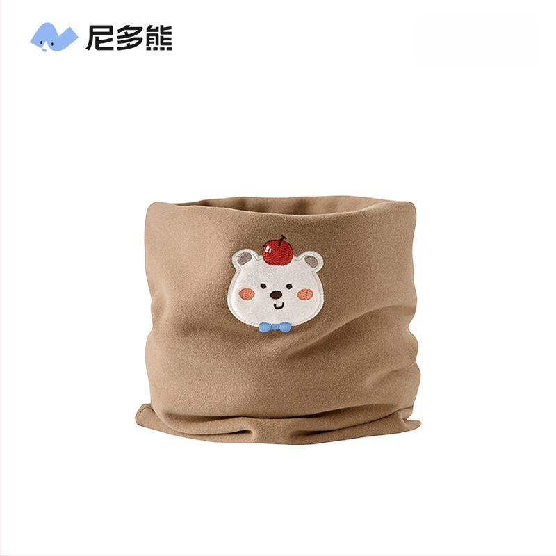 Nidobear Dječji šal za vrat od 100% pamuka, zimski, s motivom crtanog lika, unisex