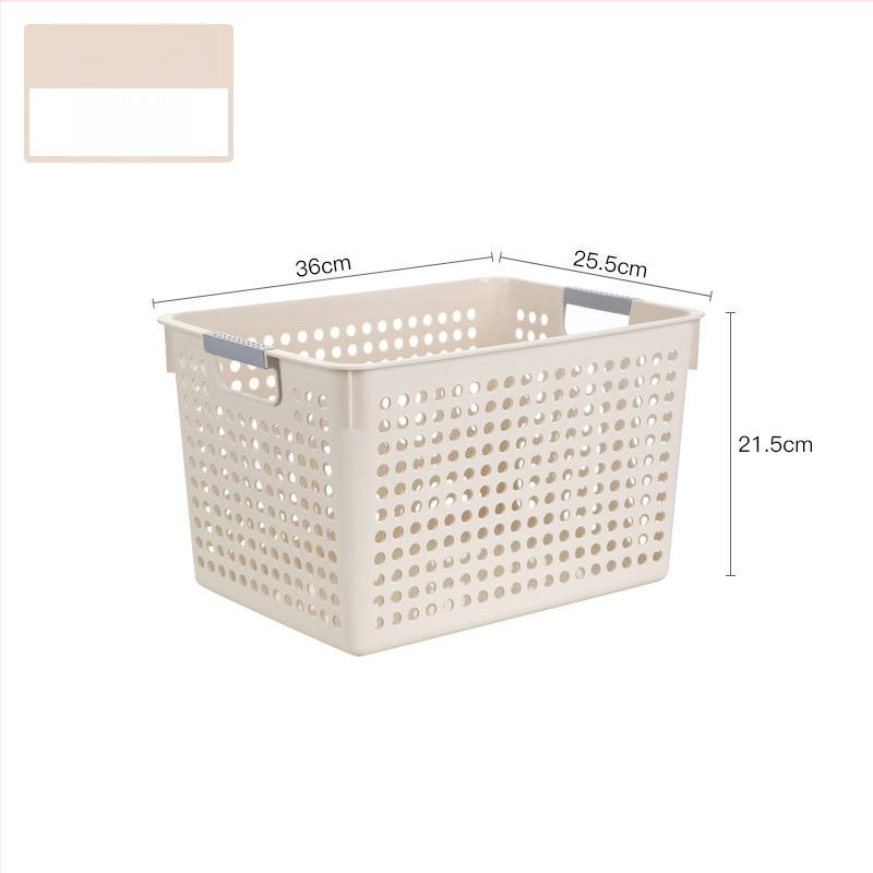 Κάδος αποθήκευσης από πλαστικό, παχύτερος, φορητός, υφαντή κατασκευή, μοντέλο LD6070-6073, κατάλληλος για κουζίνα – αποθήκευση φρούτων, λαχανικών, σνακ και άλλων ειδών