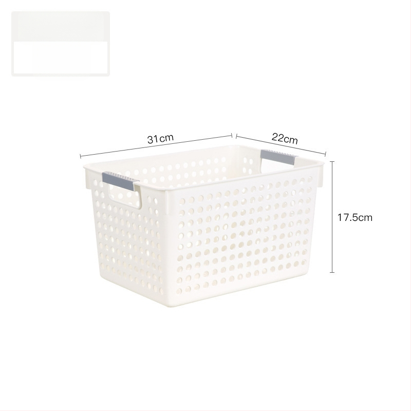 Κάδος αποθήκευσης από πλαστικό, παχύτερος, φορητός, υφαντή κατασκευή, μοντέλο LD6070-6073, κατάλληλος για κουζίνα – αποθήκευση φρούτων, λαχανικών, σνακ και άλλων ειδών