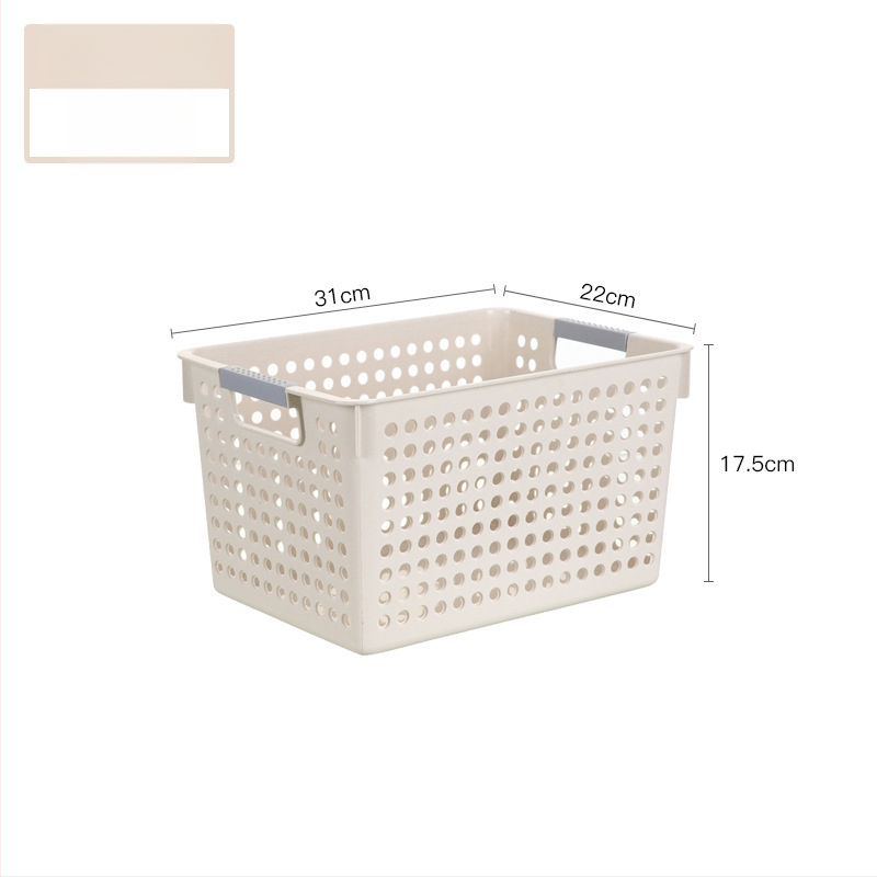 Κάδος αποθήκευσης από πλαστικό, παχύτερος, φορητός, υφαντή κατασκευή, μοντέλο LD6070-6073, κατάλληλος για κουζίνα – αποθήκευση φρούτων, λαχανικών, σνακ και άλλων ειδών